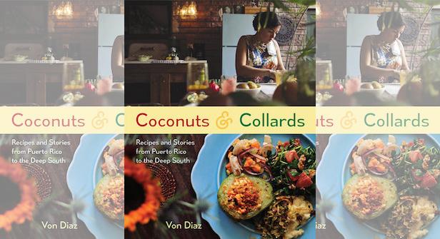 Cover of Coconuts and Collards: Recipes and Stories from Puerto Rico to the Deep South
